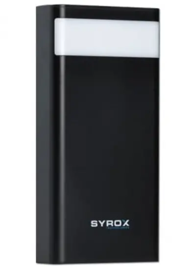 Syrox 30.000 Mah Led Işıklı Yedek Batarya Hızlı Şarj Powerbank