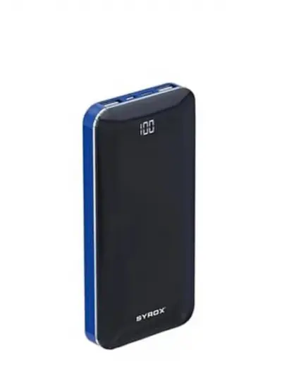 Syrox PB122 10000 MAH Led Ekranlı Taşınabilir Batarya Powerbank