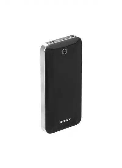 Syrox PB122 10000 MAH Led Ekranlı Taşınabilir Batarya Powerbank