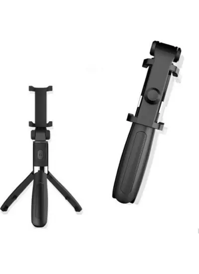 Blic UltraTekno Uzaktan Kumandalı Bluetooth Selfie Çubuğu 3 Ayaklı 60 cm Tripod L01