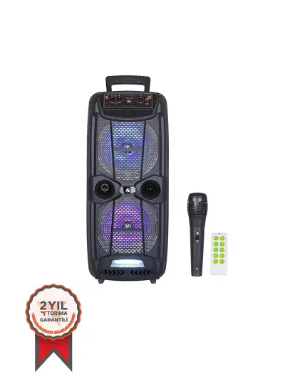 Torima Kts-1743 Uzaktan Kumandalı Ve Mikrofonlu Karaoke Bluetooth Hoparlör