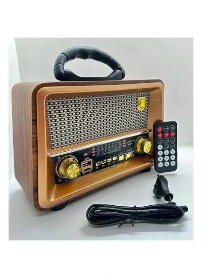 Everton Rt-817 Usb/bt/fm Nostajık Kumandalı Müzik Çalar Radyo RT817