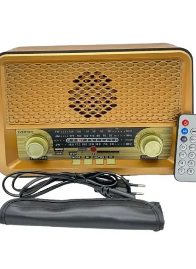 Everton Rt-826 Usb/bt/fm Solar Paneli Nostajık Radyo