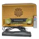 Everton Rt-826 Usb/bt/fm Solar Paneli Nostajık Radyo