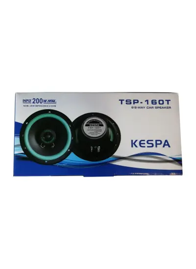 Kespa TSP-160T Max Power 200W Tweeterli 16 cm Oto Hoparlör Kespa