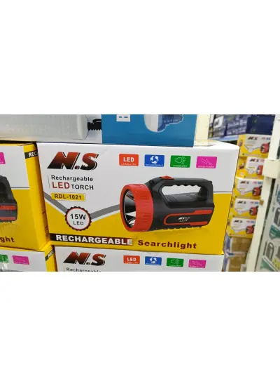 N.S RDL-1021 15 Watt Led Torch El Feneri Aydınlatma Aracı projektör