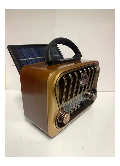 Everton Rt-847 Usb/bt/fm Solar Paneli Nostajık Radyo