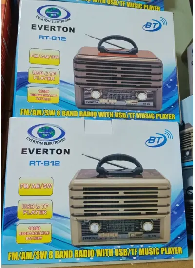 Everton Rt-812 Usb-sd-fm Nostaljik Radyo Müzik Kutusu