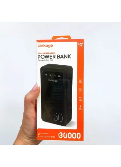 Linkage LKP-30 Siyah 30000 Mah Powerbank