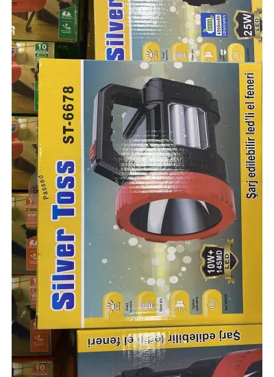 Silver Toss St-6678 10 Watt + 14 Smd Ledli Işıldaklı Projektör