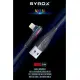 Syrox C106 2.0A RGB Led Işıklı Lightning Şarj & Data Kablosu