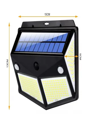 Solar Güneş Enerji Aydınlatma Lambası Sensörlü 280 Led Solar Güneş Enerji Aydınlatma Lambası Sensörlü 280 Led