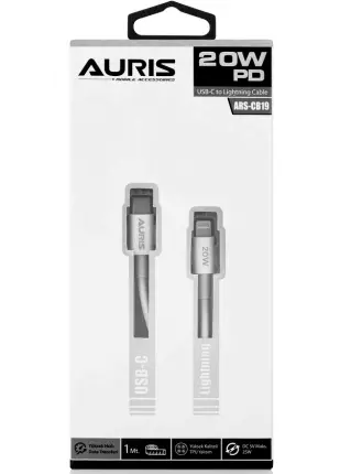 Auris Ars-cb19 20Watt (Type-c To Lightning) İki Yönlü Şarj Data Kablo