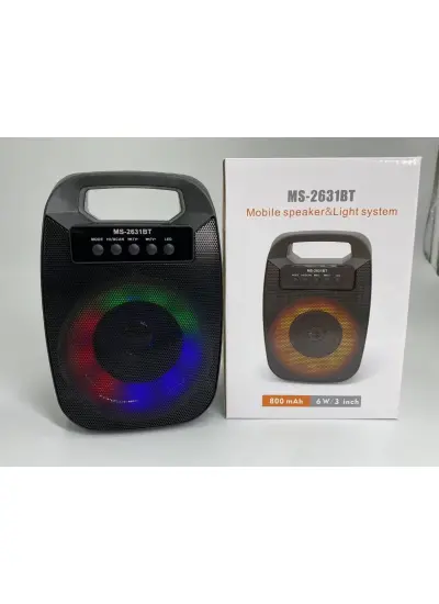 Acl Ms-2630Bt Taşınabilir Bluetooth Speaker - Hoparlör