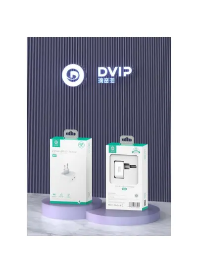 Dvip N40 35W 2-Port Type-c Usb Başlık Pd Adaptör  Şarj Başlığı Başlık