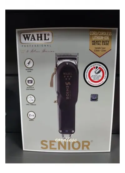 Wahl 8504 Senior Kablosuz Saç Kesme Tıraş Makinesi