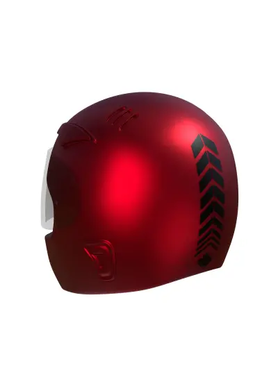 2 Adet Sport Kask, Araba Ayna Jet Siyah Kask Sticker Çınar Extreme