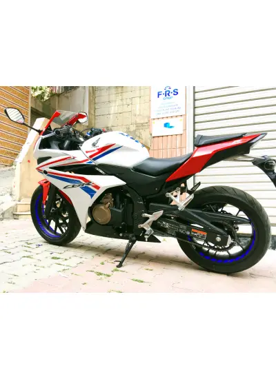 Tam Tur Reflektif Mavi Supersport İç Jant Şeridi Sticker Çınar Extreme