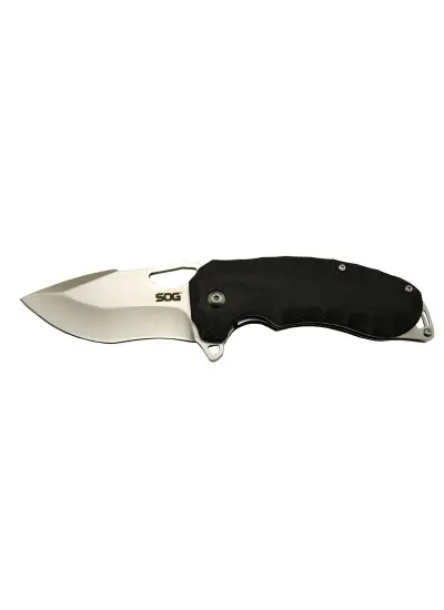 Sog Kiku Xr 6986 Bk Siyah Kamp Çakı 18Cm - Yarı Otomatik, Kemerlikli, Kutulu