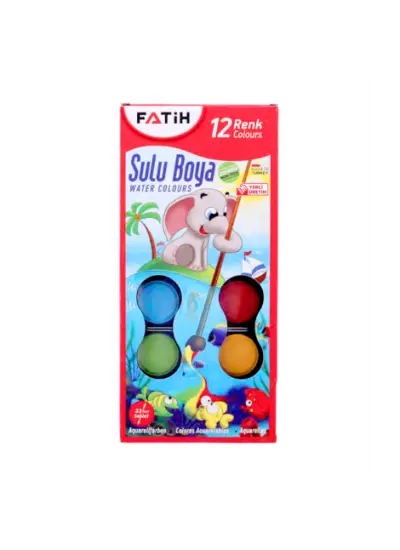 Fatih Sulu Boya Jumbo 12 Renk JS-12