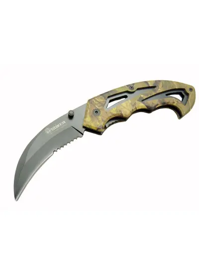 Böker 2-6 Karambit Outdoor Çakı 19 Cm - Plastik Kamuflaj Saplı