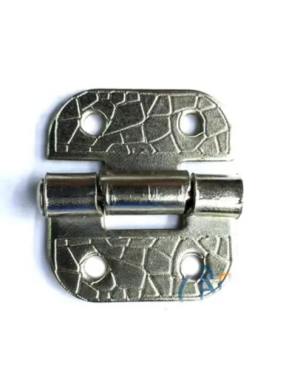 Stoplu Menteşe - 30X33Mm, Nikel, 100 Adet