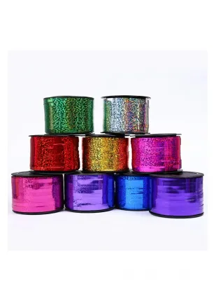 Kırmızı Renk Ekstra Metalik Metalize Rafya İp 90 Metre - CBT2650-7686 Kırmızı Renk Ekstra Metalik Metalize Rafya İp 90 Metre - CBT2650-7686