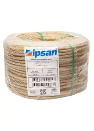 HALAT 6MM NATURAL JÜT KIRNAP İPİ TOP 200MT (4767) - CBT8583-8725