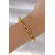 316L Çelik Gold Renk Tiffany Bileklik - TJ-BB6086