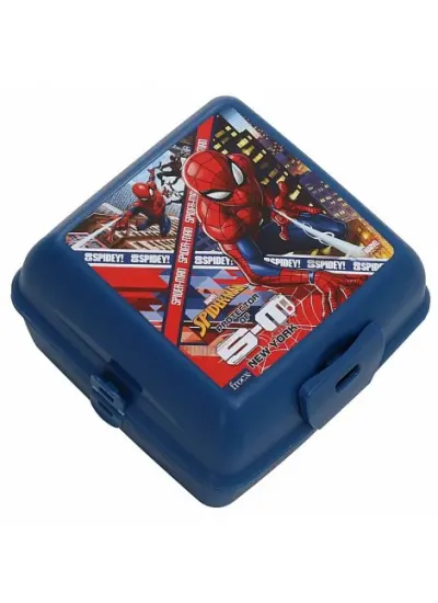 Spiderman Beslenme Kabı Koyu Mavi 42577