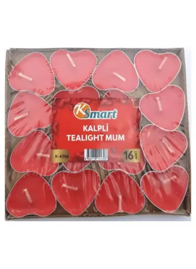 Tealight Mum 30lu Paket (Kalpli)