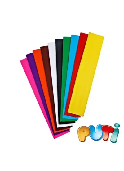 Puti Krapon Kağıdı 10lu Paket 50x200cm