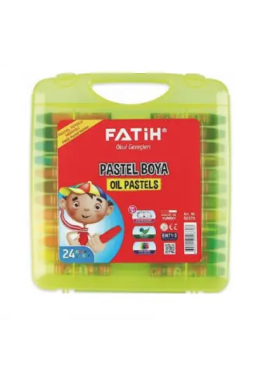 Fatih Pastel Boya Çantalı 24 Renk 50370