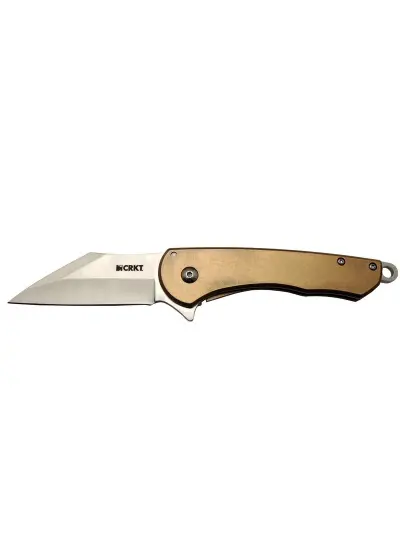 Crkt Jettison 6820 Brw Kahverengi Kamp / Outdoor Çakı 18,5Cm - Yarı Otomatik, Kemerlikli, Kutulu