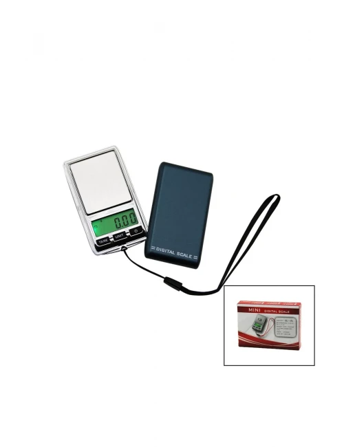 MINI DIGITAL SCALE MİNİ = 4.5X7.5CM HASSAS TARTI - TERAZİ 200GR / 0.01GR PİLLİ= - CBT3649-7947