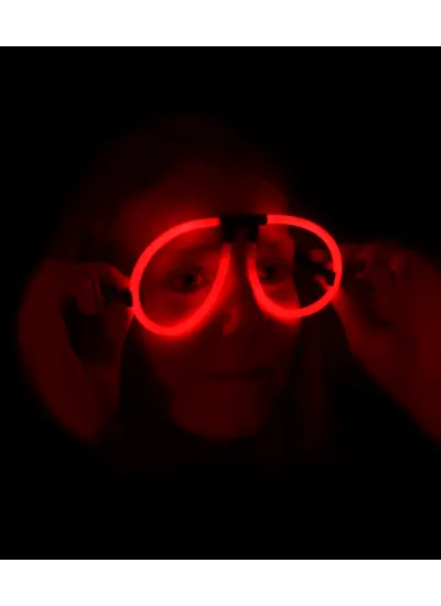 Glowstick Karanlıkta Yanan Parti Gözlüğü 12 Adet