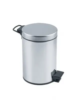 Pedalli 3lt Krom Metal Çöp Kovasi (4767) - Cbt6096-2322