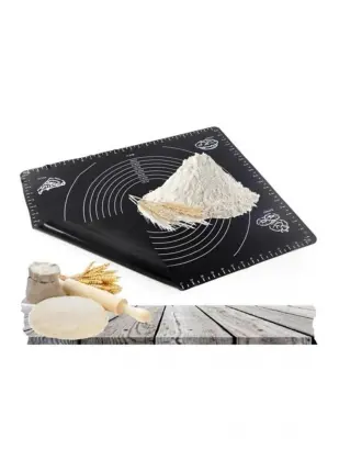 Silikon Çok Amaçlı Geniş Hamur Matı Hamur Açma Matı 40*50 cm (4767) - CBT5953-2514