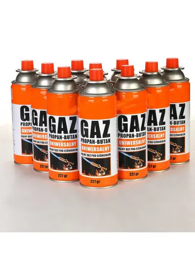 Kamp Ocak Gazı Valfli Kartuş 227GR - 28 Adet