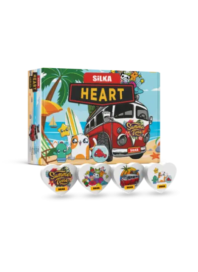 Silka Heart Silgi 36lı Paket