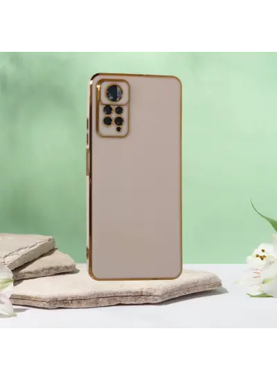 Xiaomi Redmi Note 11 Pro Şanzelize Kılıf Rose Gold