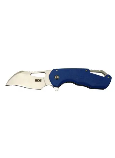 Sog İsonzo 1396Bl Mavi Kamp Çakı 18Cm - Yarı Otomatik, Kemerlikli, Kutulu