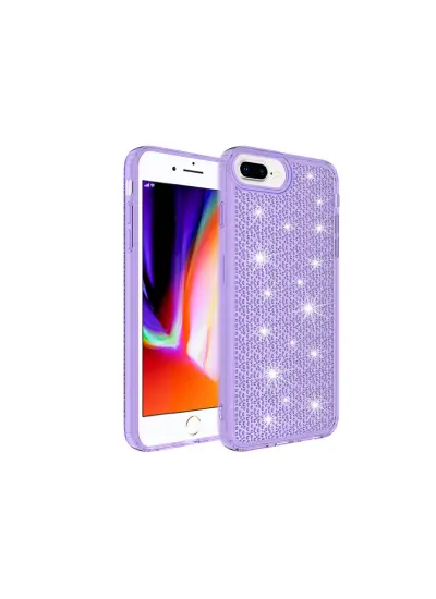 İphone 7 Plus/ 8 Plus Snow Silikon Kapak Mor