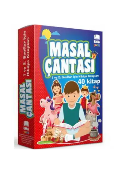 Masal Çantası 1.Sınıf Büyük Boy 40lı