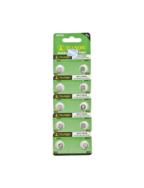 TıanQıu Ag1 Lr621/364 Alkalin 10'lu Düğme Pil - CBT1738-6405