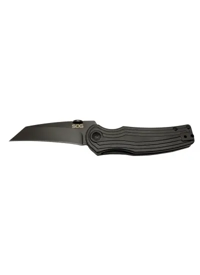 Sog Pinkerton 0689 Bk Siyah Kamp Çakı 18Cm - Yarı Otomatik, Kemerlikli, Kutulu