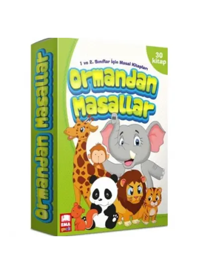 Ormandan Masallar 1.Sınıf Büyük Boy 30lu