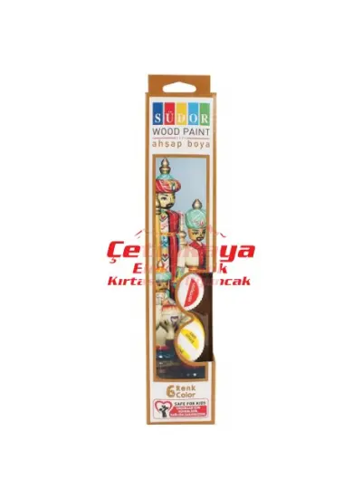 Südor Ahşap boya set 6x20 ml