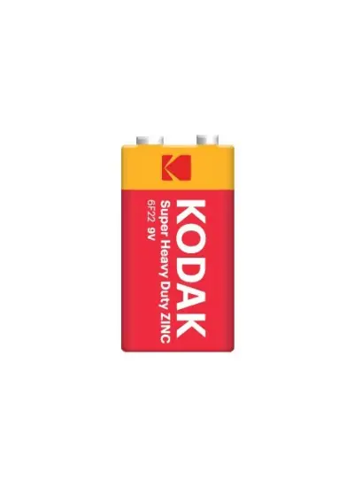 Kodak Çinko Karbon 9 Volt Pil 10lu paket