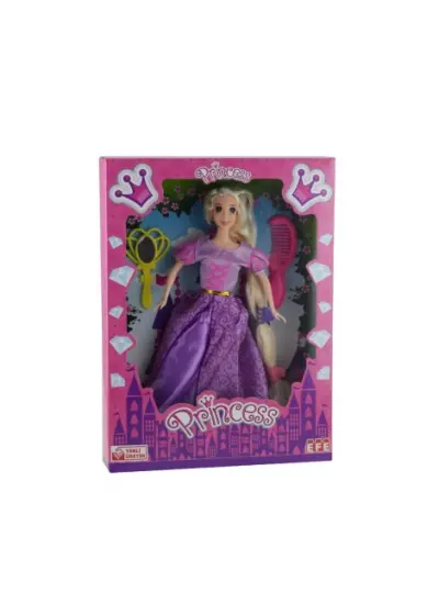 Prenses Rapunzel Saçlı Oyuncak Bebek EF-288